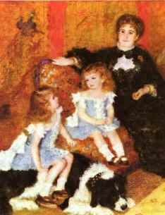 Pierre Renoir Madam Charpentier Children oil painting picture